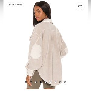 Free people shacket , size small